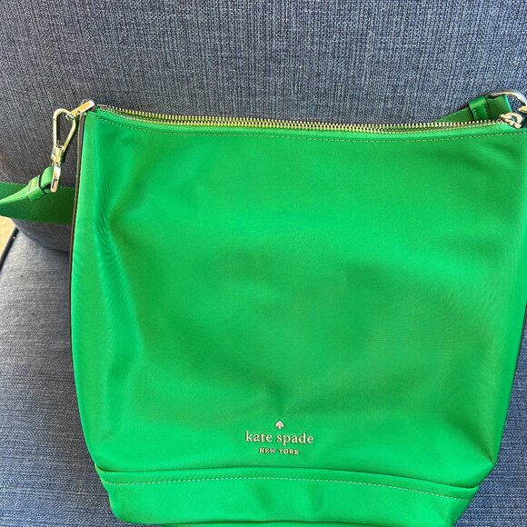 Kate Spade Green Nylon Crossbody - Picture 1 of 6